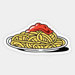 Spaghetti pasta Sticker